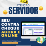 Seu CONTRACHEQUE agora é ONLINE