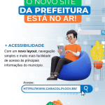 O novo site da PREFEITURA está no AR!